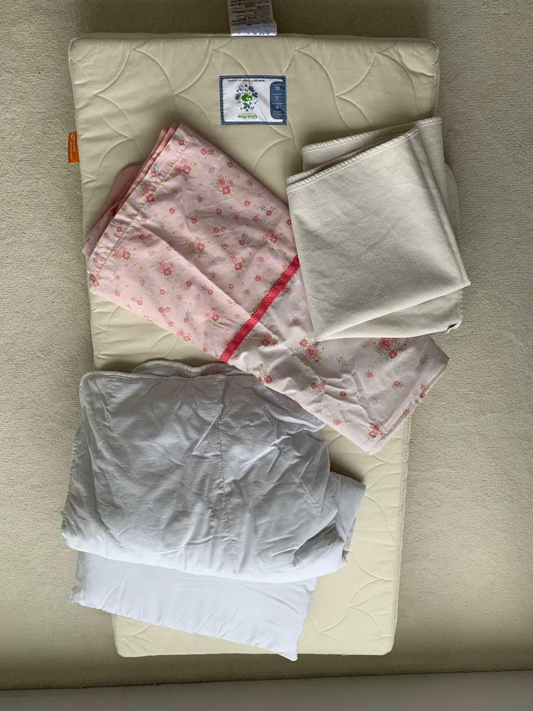 cot bed duvet and pillow asda